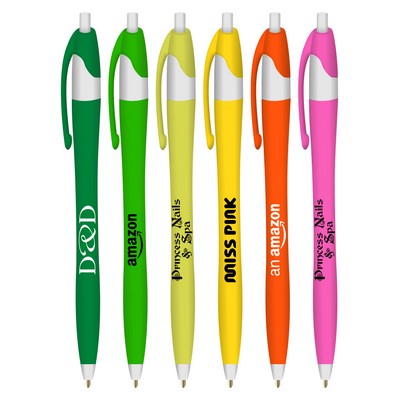 Union Printed - Tropical Colored - Elegant - Pen - White Trim