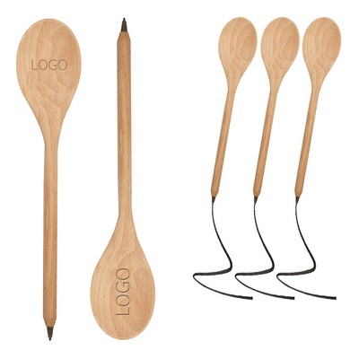 Advertising Wooden Spoon Shape Ballpoint Pen