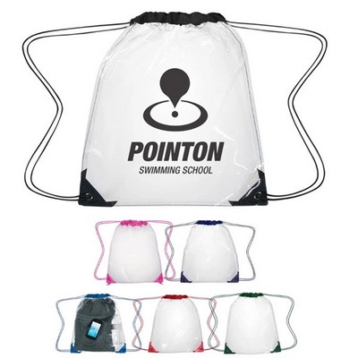 Clear Drawstring Backpack