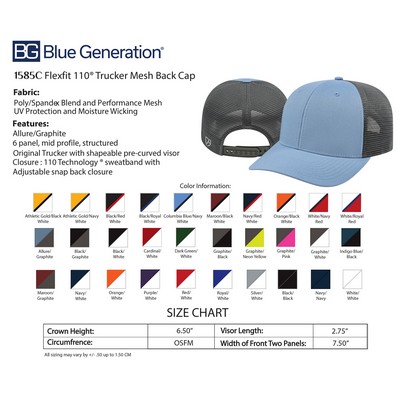 Flexfit 110® Premium Trucker Mesh Back Cap