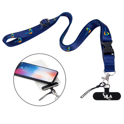 Hands-Free Adjustable Crossbody Phone Lanyard