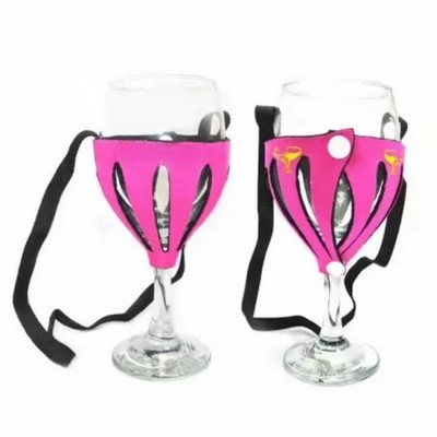 Wine Glass Lanyard Holders