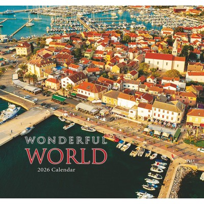 Wonderful World 2026 Deluxe Executive Calendar